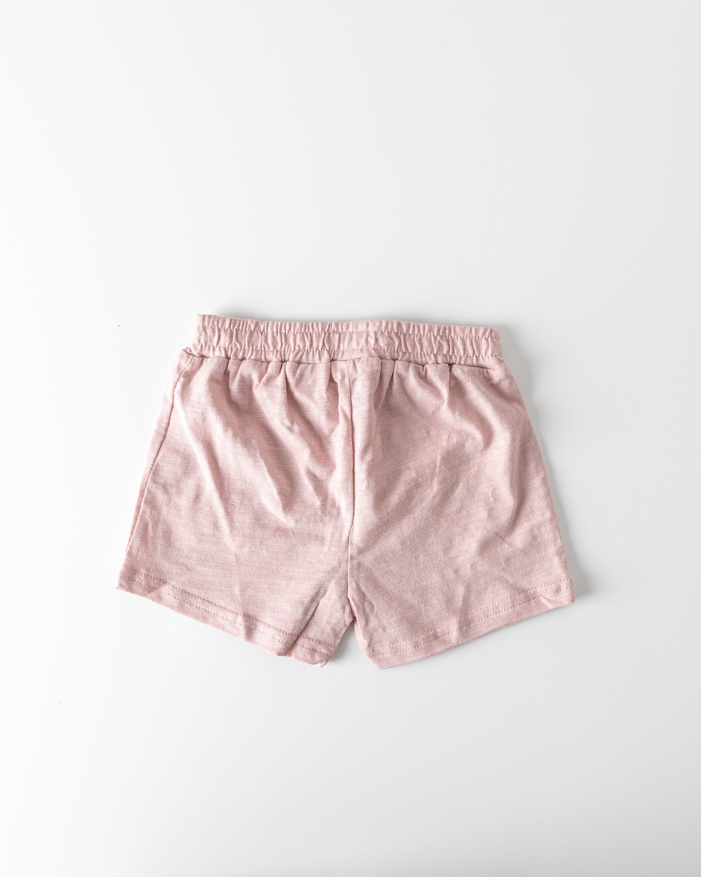 Organic Cotton Top/Shorts Set- Blush